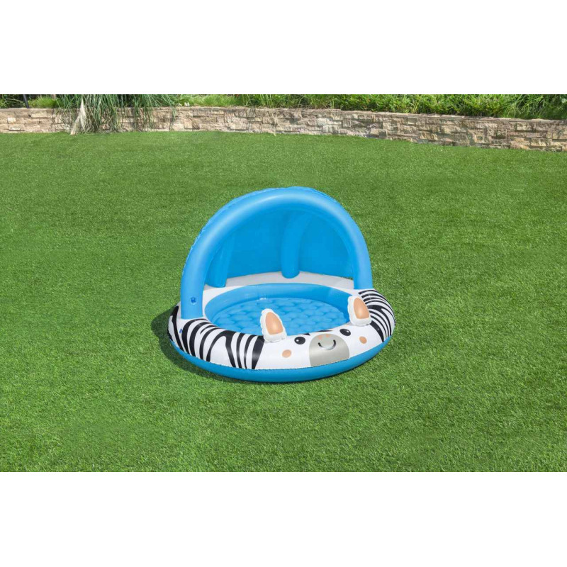 Baseinas su stogu 91cm Zebra BESTWAY Baseinas su stogu 91cm Zebra BESTWAY
