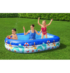 Pool with Roof 213x155cm Ocean BESTWAY