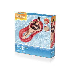 Pripučiamas čiužinys su tinkleliu Raudonas BESTWAY