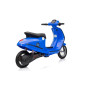 Vaikiškas elektrinis motoroleris Retro 23, Mėlynas