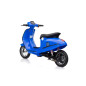 Vaikiškas elektrinis motoroleris Retro 23, Mėlynas