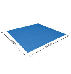 Apsauginis baseino kilimėlis 305cm/10FT BESTWAY 335x335cm