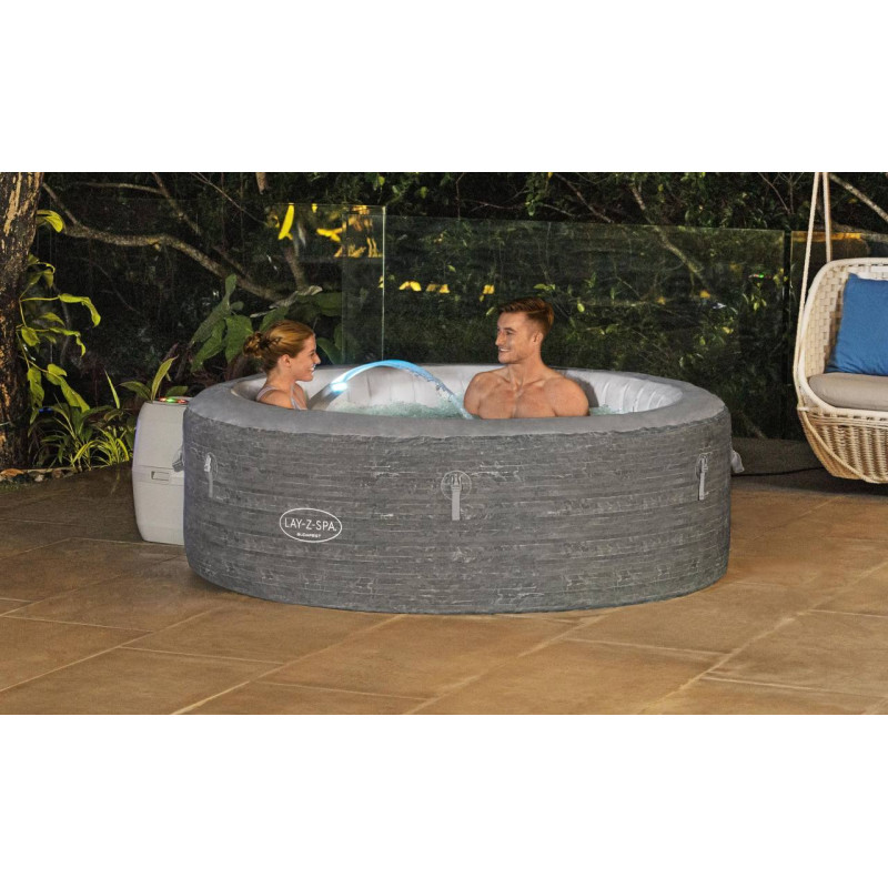 LED apšviestas vandens fontanas "Lay-Z-Spa" BESTWAY