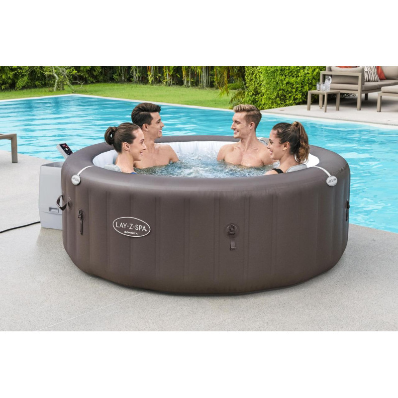 Masažinis išmanusis baseinas Lay-Z-Spa Dominica SMART HydroJet, Bestway