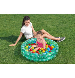 Bestway Pripučiamas baseinas 91x20cm + kamuoliukai - 5