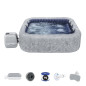 Masažinis išmanusis baseinas Lay-Z-Spa San Francisco SMART HydroJet PRO Jacuzzi, BESTWAY