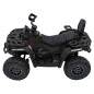 Vaikiškas Elektrinis Keturratis Can Am Outlander ATV, Juodas