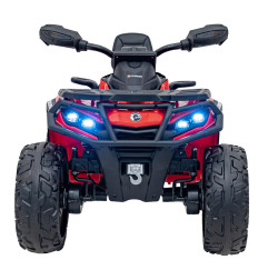 Vaikiškas Elektrinis Keturratis Can Am Outlander ATV, Raudonas