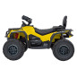 Vaikiškas Elektrinis Keturratis Can Am Outlander ATV su nuotolinio valdymo pultu, Geltonas Vaikiškas Elektrinis Keturratis Can Am Outlander ATV su nuotolinio valdymo pultu, Geltonas