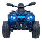 Vaikiškas Elektrinis Keturratis Can Am Outlander ATV su nuotolinio valdymo pultu, Mėlynas Vaikiškas Elektrinis Keturratis Can Am Outlander ATV su nuotolinio valdymo pultu, Mėlynas