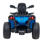 Vaikiškas Elektrinis Keturratis Can Am Outlander ATV su nuotolinio valdymo pultu, Mėlynas Vaikiškas Elektrinis Keturratis Can Am Outlander ATV su nuotolinio valdymo pultu, Mėlynas