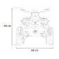 Vaikiškas Elektrinis Keturratis Can Am Outlander ATV su nuotolinio valdymo pultu, Mėlynas Vaikiškas Elektrinis Keturratis Can Am Outlander ATV su nuotolinio valdymo pultu, Mėlynas