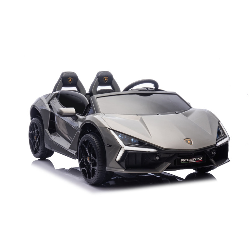 Vaikiškas Elektromobilis Lamborghini Revuelto XL, Pilkas Vaikiškas Elektromobilis Lamborghini Revuelto XL, Pilkas