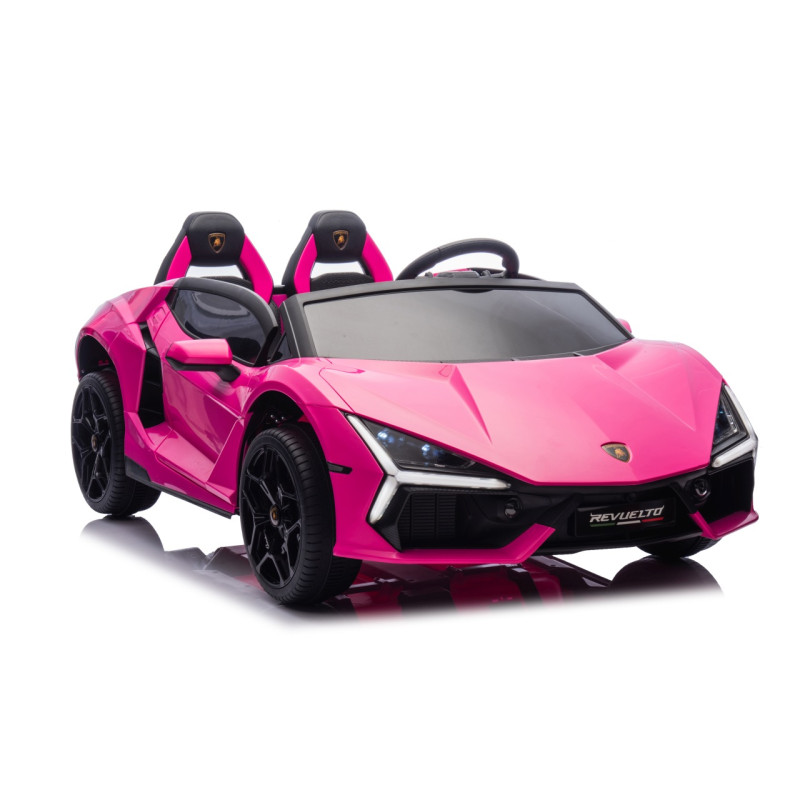 Vaikiškas Elektromobilis Lamborghini Revuelto XL, Rožinis Vaikiškas Elektromobilis Lamborghini Revuelto XL, Rožinis