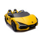Vaikiškas Elektromobilis Lamborghini Revuelto XL, Geltonas Vaikiškas Elektromobilis Lamborghini Revuelto XL, Geltonas