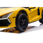 Vaikiškas Elektromobilis Lamborghini Revuelto XL, Geltonas Vaikiškas Elektromobilis Lamborghini Revuelto XL, Geltonas