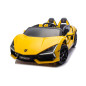 Vaikiškas Elektromobilis Lamborghini Revuelto XL, Geltonas Vaikiškas Elektromobilis Lamborghini Revuelto XL, Geltonas