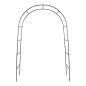 Sodo pavėsinės arkos laikiklis rožėms, gėlėms, gebenėms, vijokliniams augalams, metalas 240 x 140 cm Sodo pavėsinės arkos laikiklis rožėms, gėlėms, gebenėms, vijokliniams augalams, metalas 240 x 140 cm