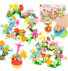 Konstruktorius Gėlės 175 detalės