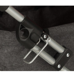 Sulankstomas Lėlių vežimėlis su priedais