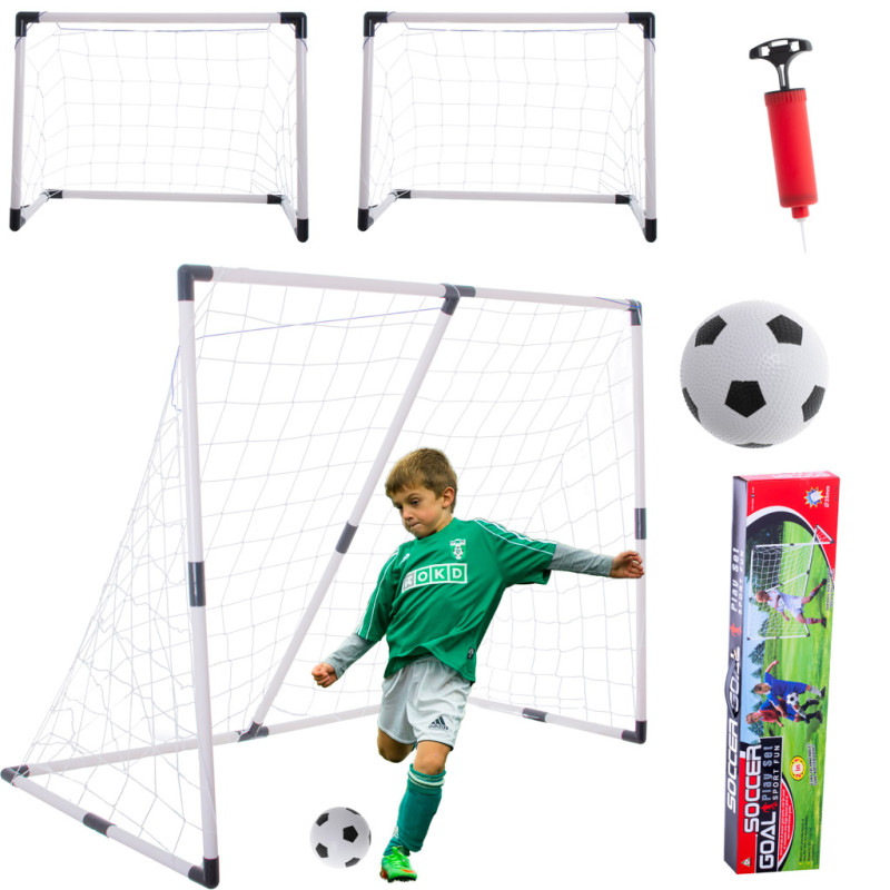 Futbolo vartai vaikams 185x120x70cm Futbolo vartai vaikams 185x120x70cm