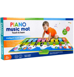 Interaktyvus pianino muzikos kilimėlis su įrašu