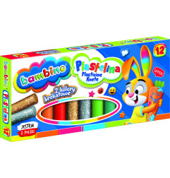 BAMBINO Plastilinas klasikinis 12 spalvų