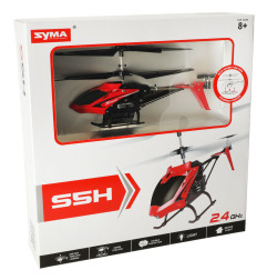 RC valdomas SYMA sraigtasparnis S5H 2.4GHz raudonas