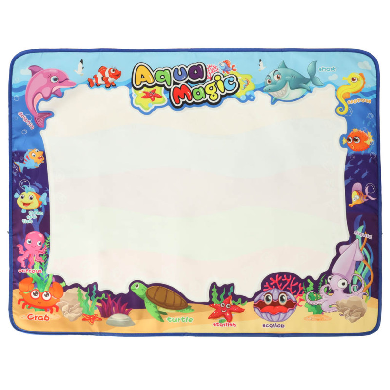 Vandens spalvinimo kilimėlis XXL 100x80cm Vandens spalvinimo kilimėlis XXL 100x80cm