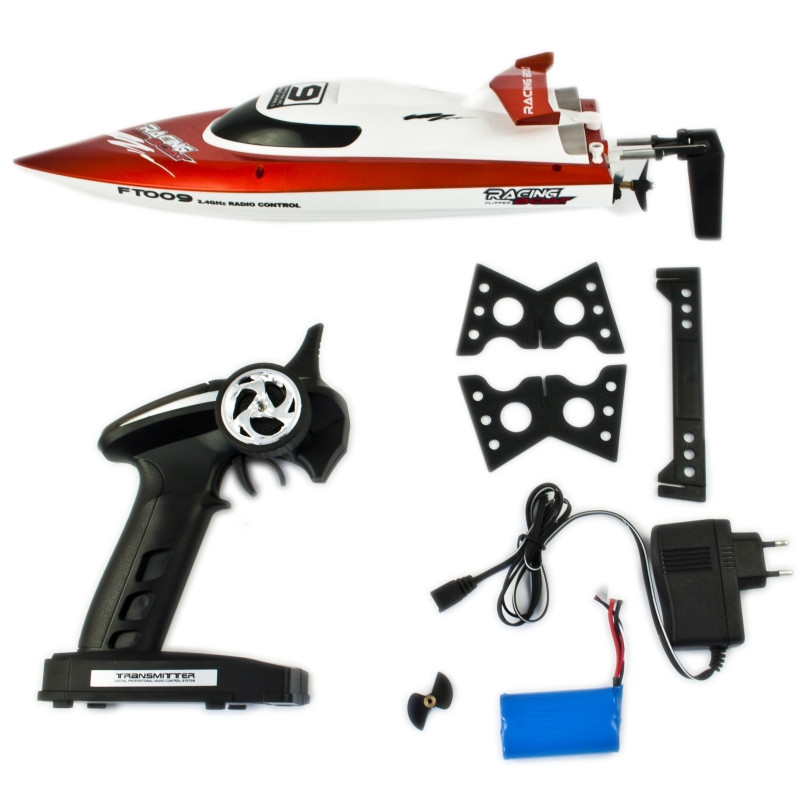 R/C nuotolinio valdymo sportinė jachta FT009, Oranžinė