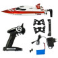 R/C nuotolinio valdymo sportinė jachta FT009, Oranžinė