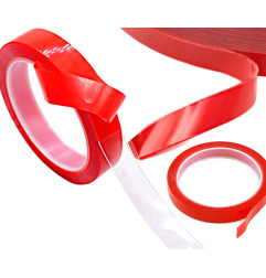 Dvipusė akrilo juosta 10 mm x 3 m