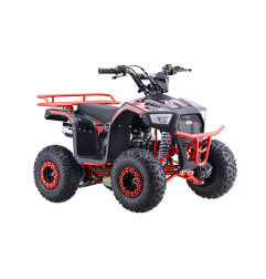 Vaikiškas benzininis keturratis EXPLORER 110CC, Raudonas