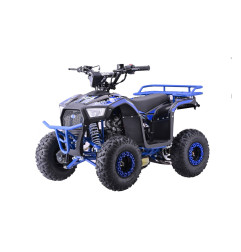 Vaikiškas benzininis keturratis EXPLORER 110CC, Mėlynas