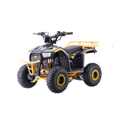 Vaikiškas benzininis keturratis EXPLORER 110CC, Geltonas