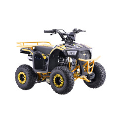 Vaikiškas benzininis keturratis EXPLORER 110CC, Geltonas