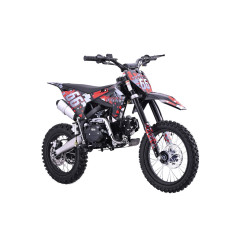 Vaikiškas benzininis motociklas IMMORTAL 110cc, Raudonas