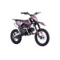 Benzininis Krosinis Motociklas IMMORTAL 110cm, Raudonas