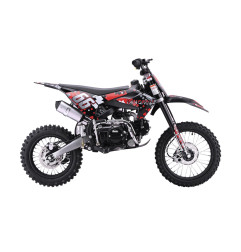 Vaikiškas benzininis motociklas IMMORTAL 110cc, Raudonas