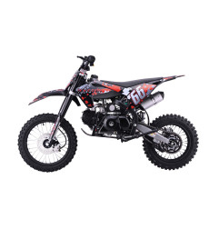 Vaikiškas benzininis motociklas IMMORTAL 110cc, Raudonas