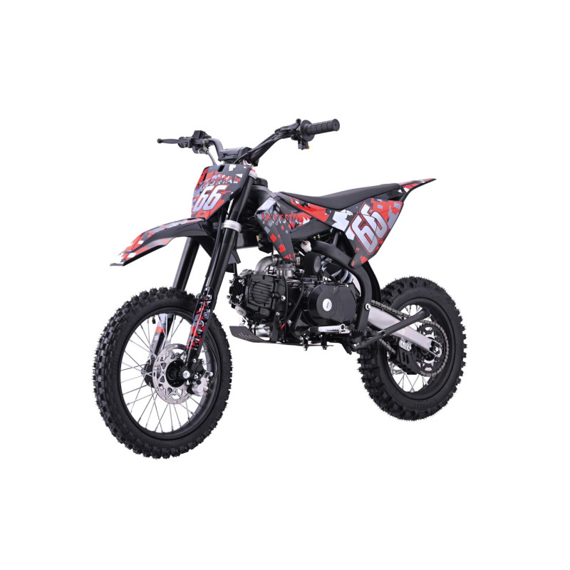 Benzininis Krosinis Motociklas IMMORTAL 110cm, Raudonas