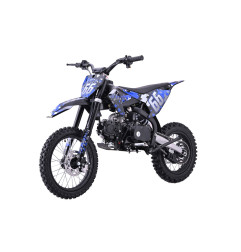 Vaikiškas benzininis motociklas IMMORTAL 110cc, Mėlynas