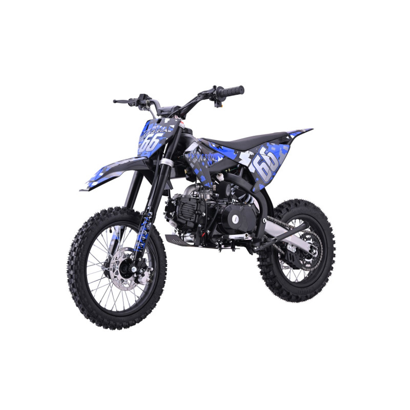 Benzininis Krosinis Motociklas IMMORTAL 110cm, Mėlynas