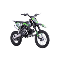 Vaikiškas benzininis motociklas IMMORTAL 110cc, Žalias