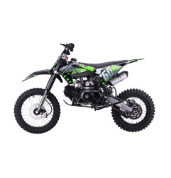 Vaikiškas benzininis motociklas IMMORTAL 110cc, Žalias