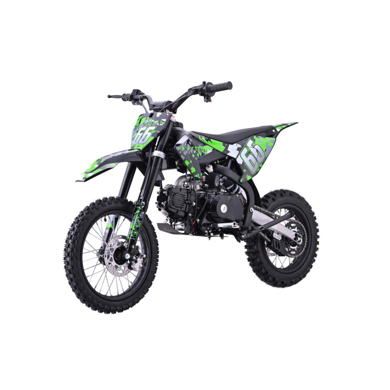 Benzininis Krosinis Motociklas IMMORTAL 110cm, Žalias