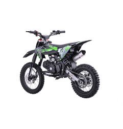 Vaikiškas benzininis motociklas IMMORTAL 110cc, Žalias