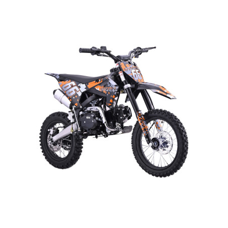 Benzininis Krosinis Motociklas IMMORTAL 110cm, Oranžinis