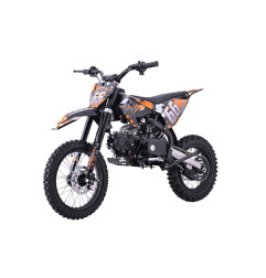 Vaikiškas benzininis motociklas IMMORTAL 110cm, Oranžinis