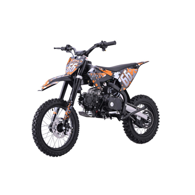 Benzininis Krosinis Motociklas IMMORTAL 110cm, Oranžinis